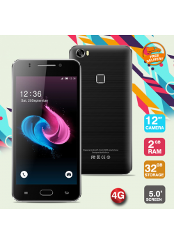 Kailinuo KX7, Smartphone, 4G/LTE, Dual sim, Dual camera, 5" IPS, 32GB, Black